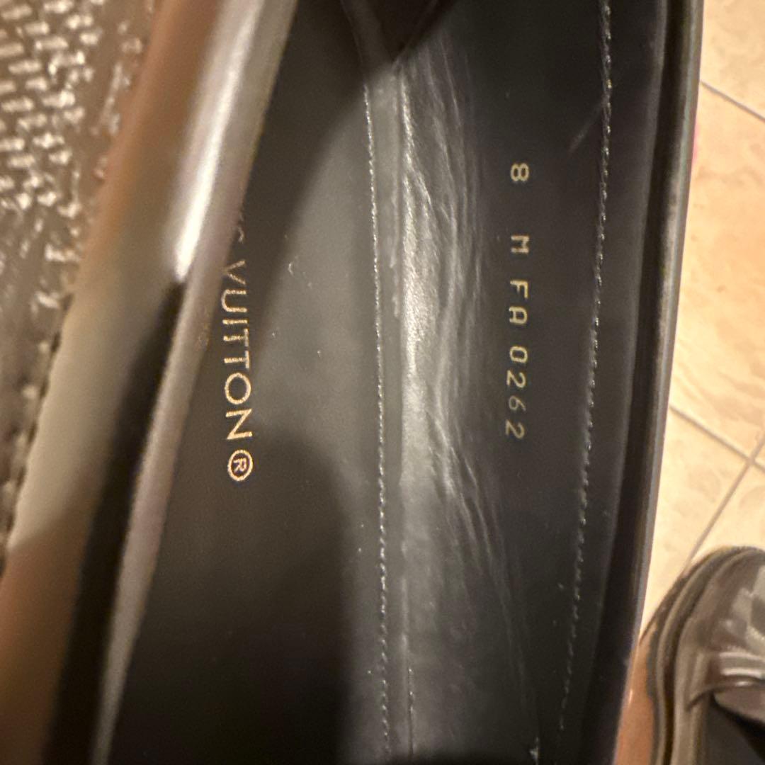 LOUIS VUITTON ダミエローファー ブラック