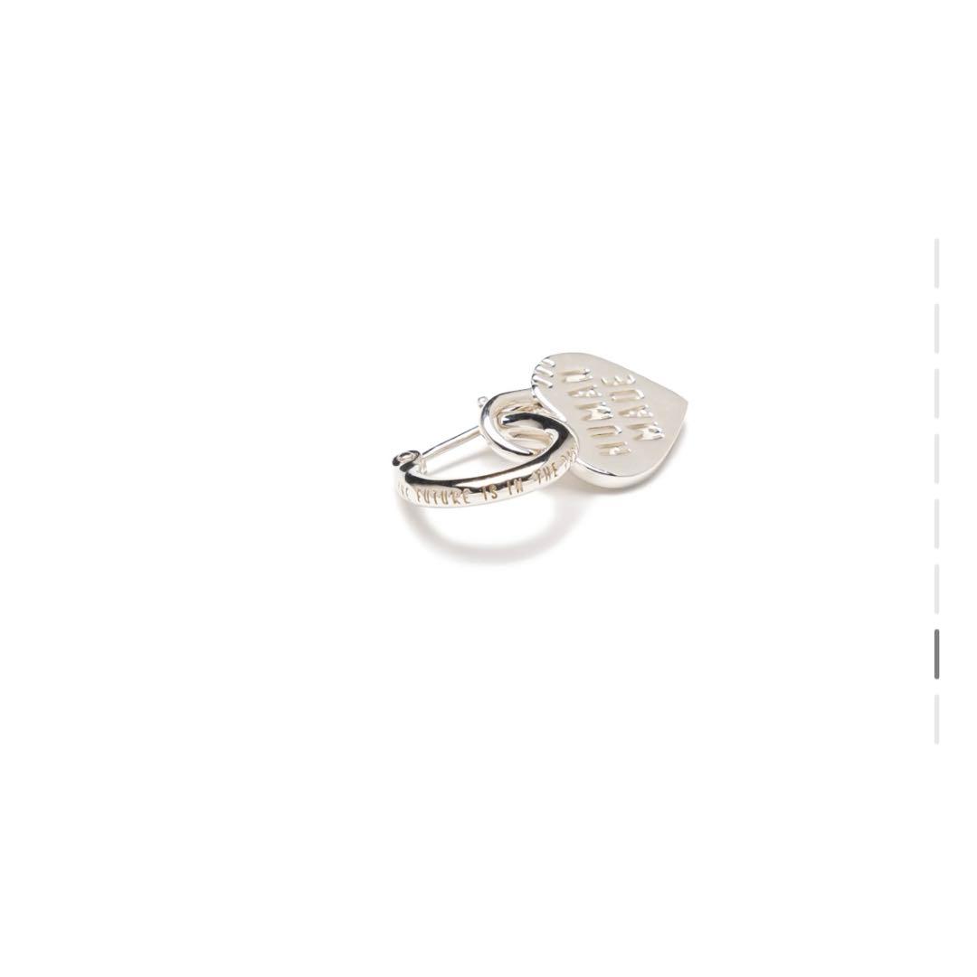 完売品Human made HEART SILVER EARRING 片耳ピアス
