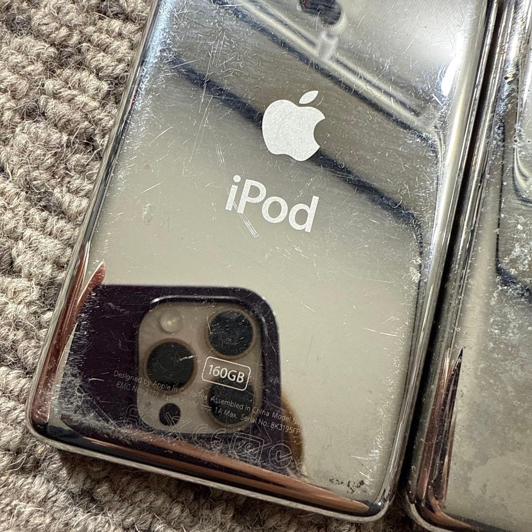 Apple iPod 160GB A1238 ジャンク　2台