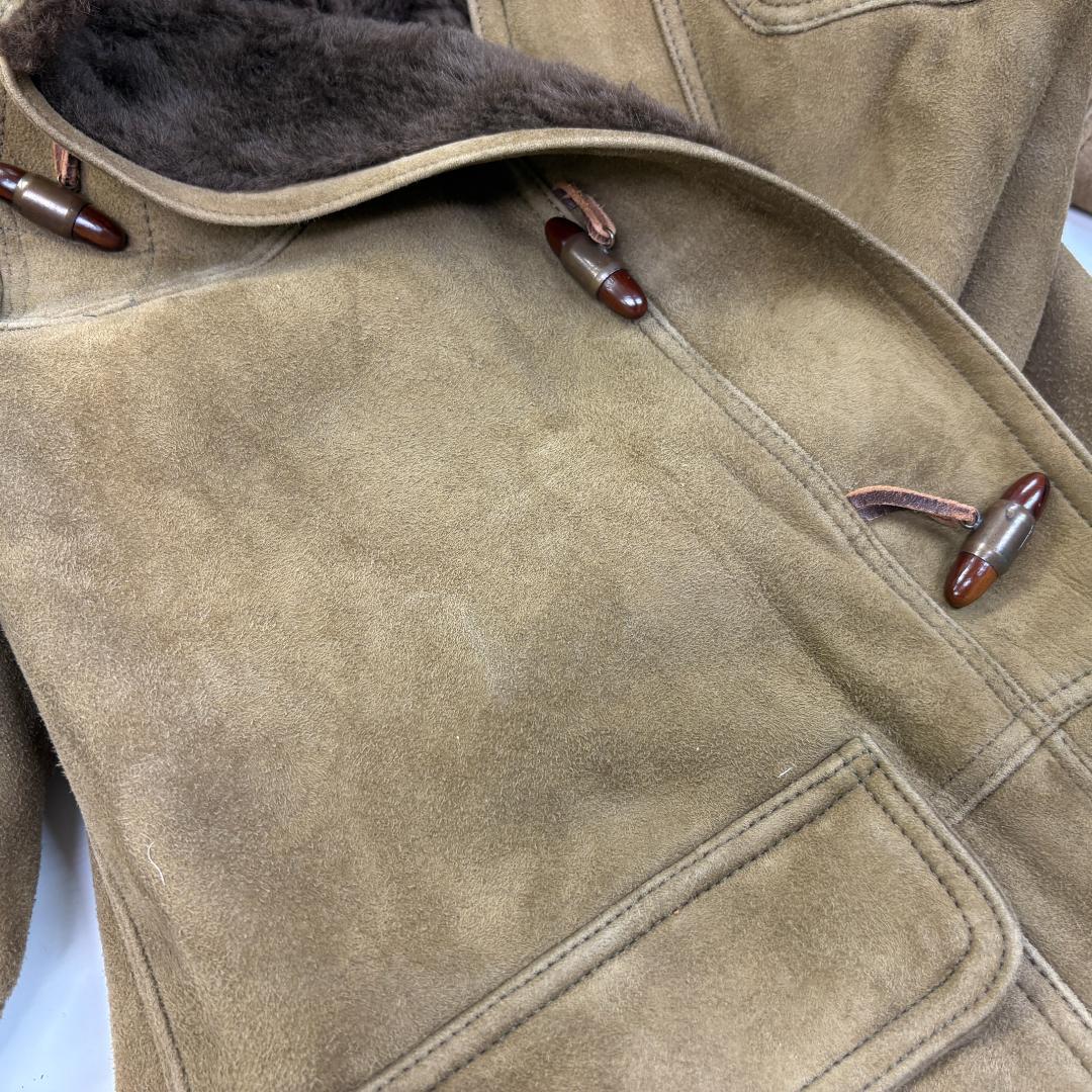 イタリア製 VINCI shearling 高級リアルムートンコート100%本革