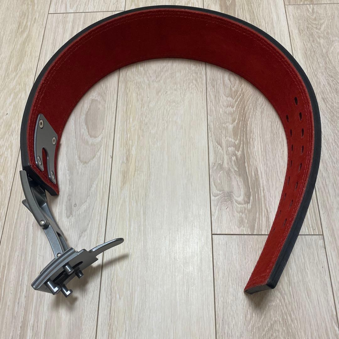 SBD パワーベルト 黒/赤 サイズ調整可能