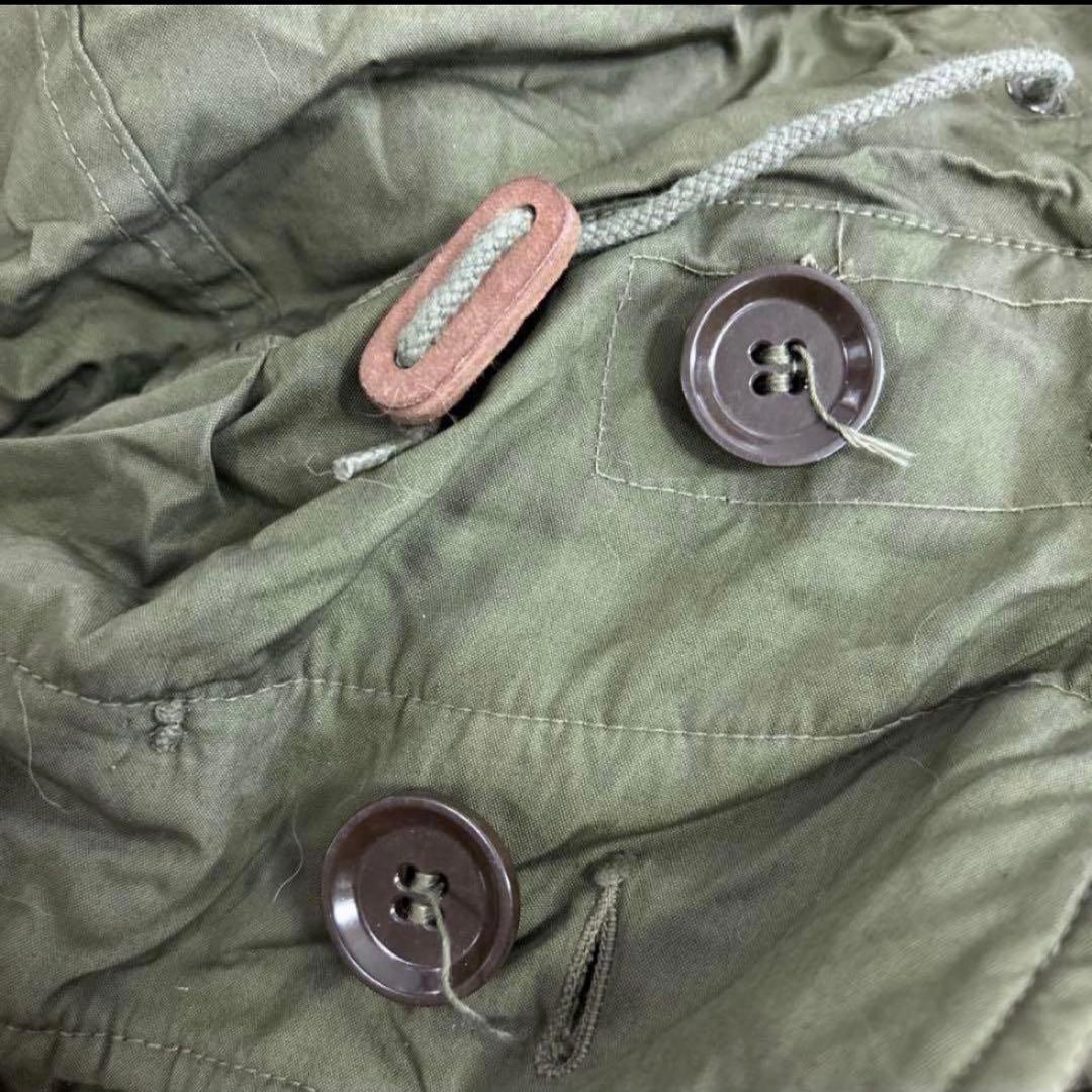 50s 米軍実物　M51フード　M1951 PARKA コヨーテファ ③送料無料
