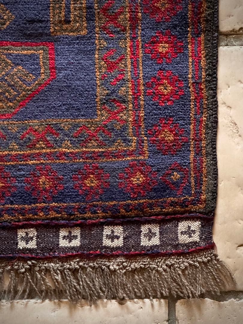 トライバルラグ　ヴィンテージラグ　アフガンラグ　マルダリ　バルーチ　プリミティブ
