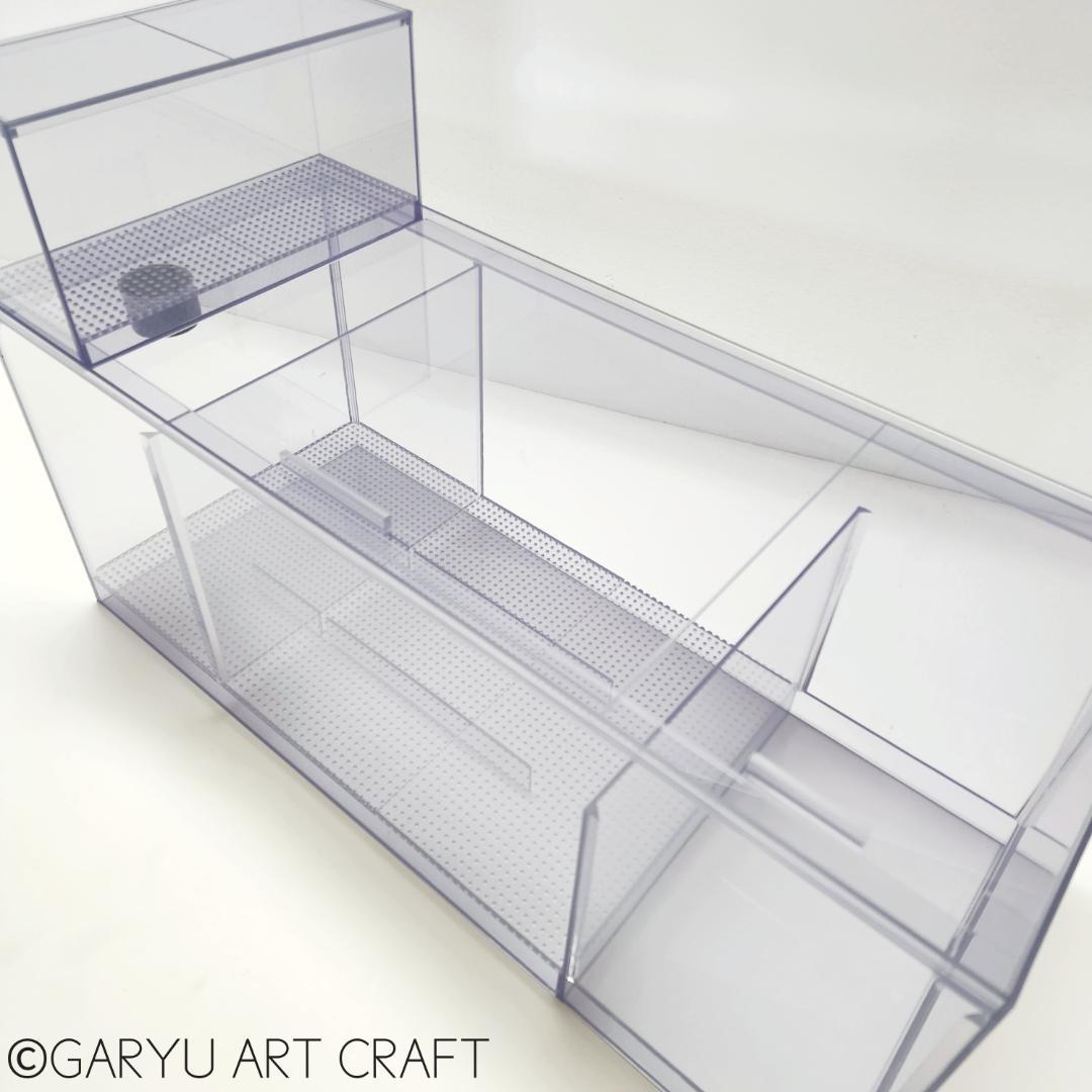 ❆最終1台❆新春SALE❆3層式濾過槽□700×300×300h□ウールボックス