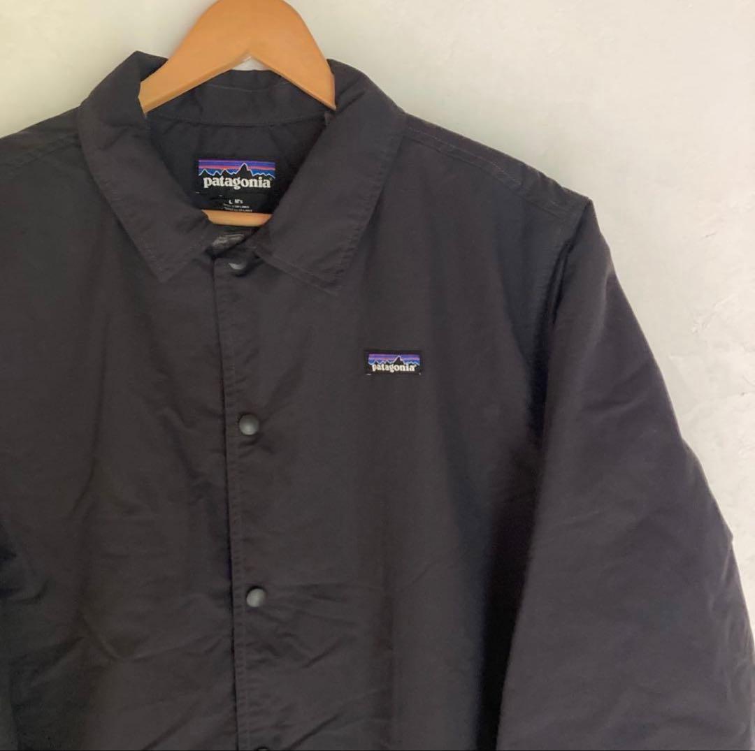 patagonia ラインド イスマスコーチズジャケットブラック Lサイズ