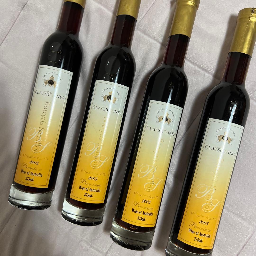 貴腐ワインBotrytis Semillon 2005 375ml 4本セット