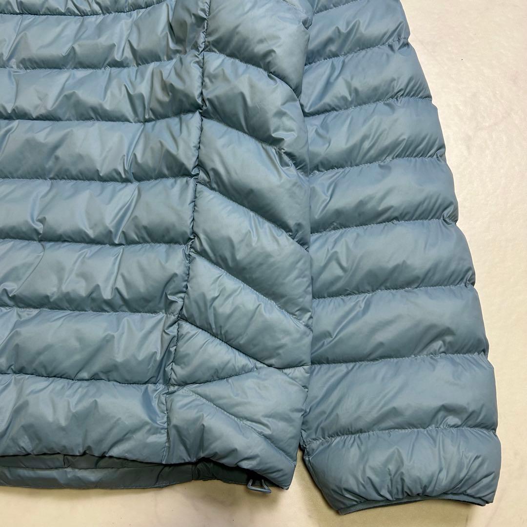 【美品】ポロラルフローレン 中綿ジャケット ブルー系 XL 刺繍ロゴ