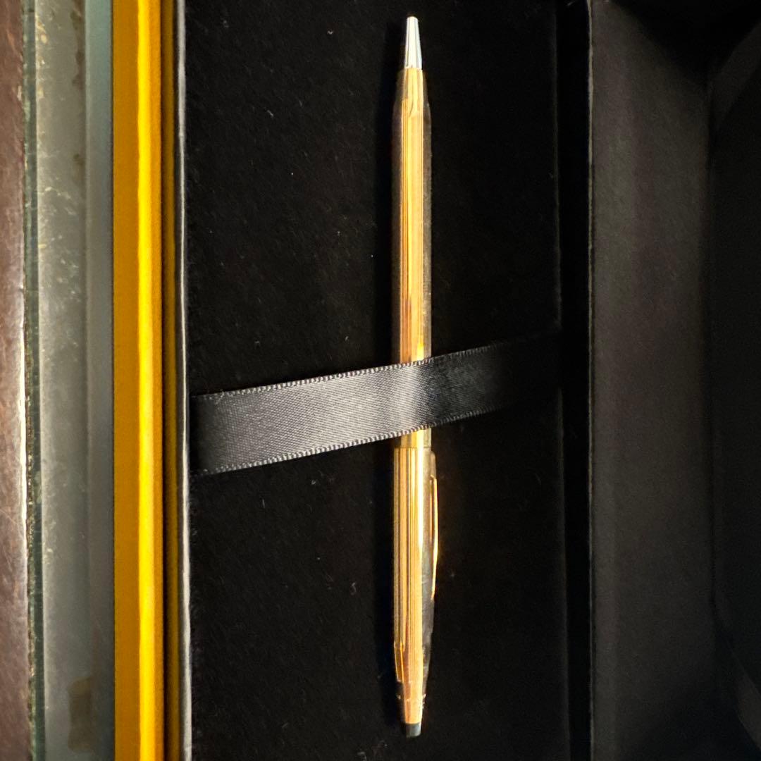 クロス　ボールペン　ゴールド