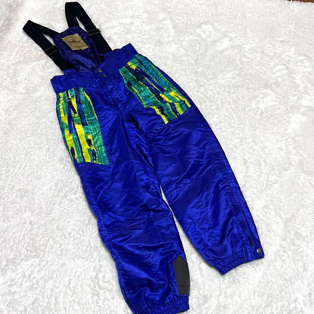 ヴィンテージ スキーウェア　セットアップ　スノーウェア　Lサイズ