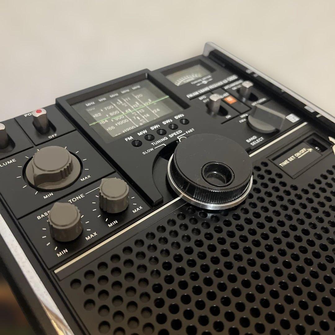 動作美品！●スカイセンサ－　5800 ●昭和のBCL傑作機！ACアダプター付