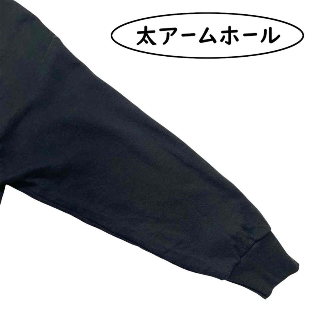 NIKE ファイヤーパターン 刺繍ロゴ スウェット USA製 古着 XL 黒