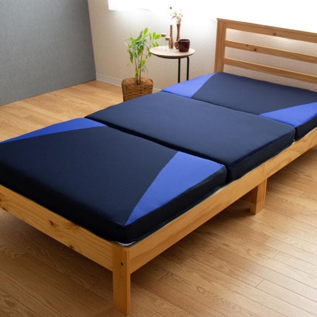 bouncyマットレス［セミダブル］高反発 厚さ10cm 日本製／テイジン