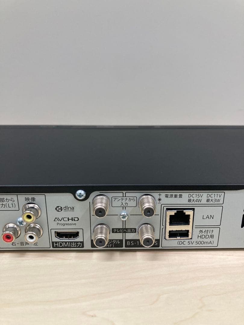 めっちゃ綺麗　リモコン新品　シャープ　AQUOS ブルーレイ　BD-NW510