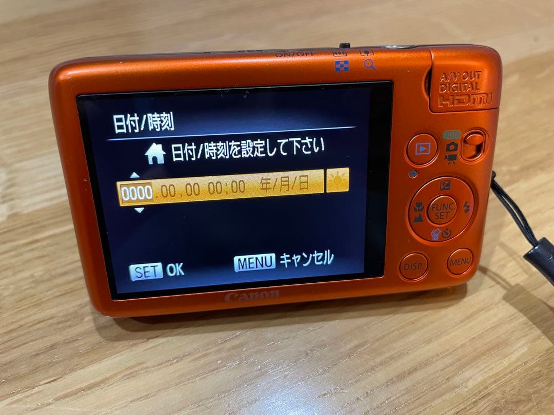 【stony様ご購入予定】Canon IXY 400F オレンジ 動作確認済