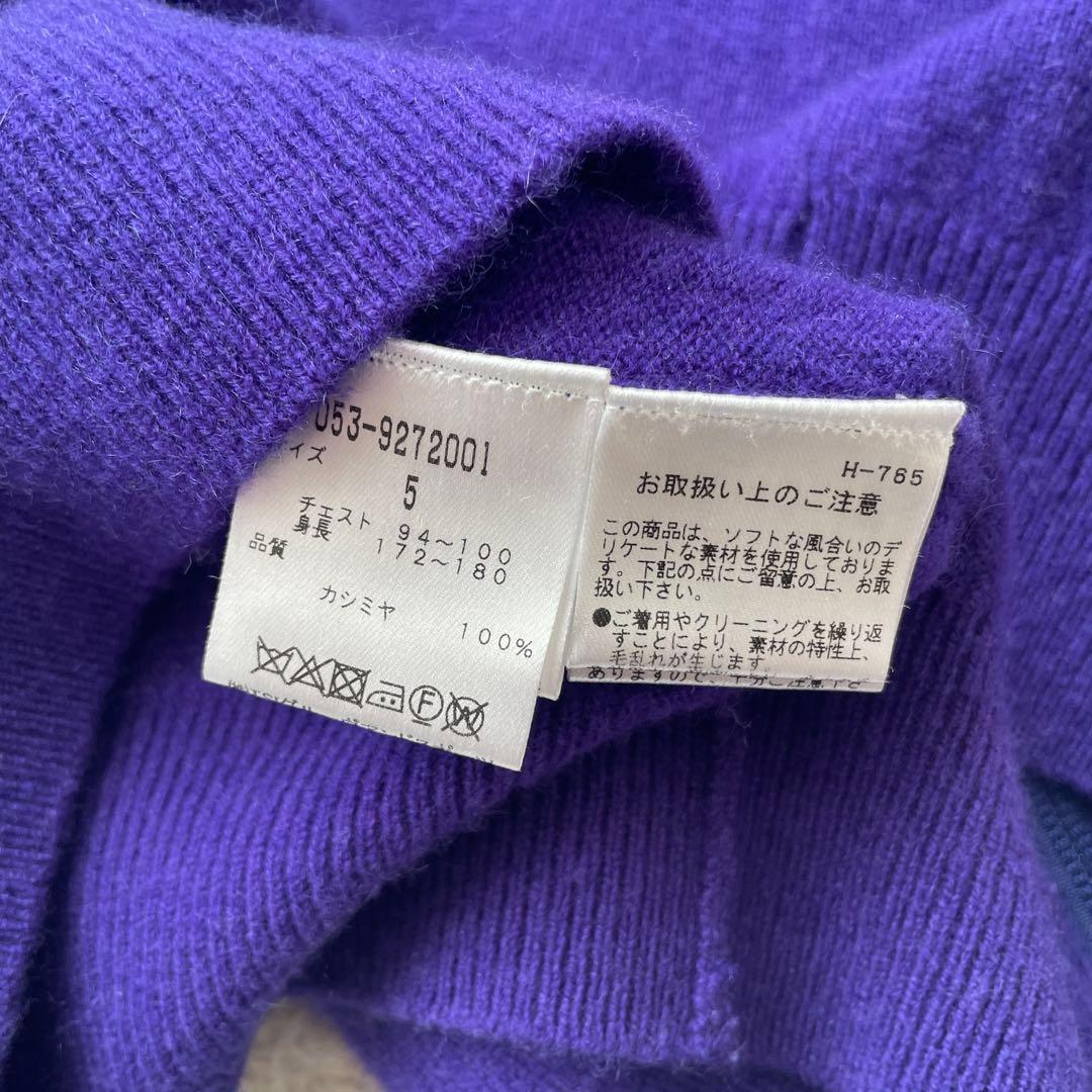 PEARLY GATES カシミヤ100% 長袖　刺繍　パーカー