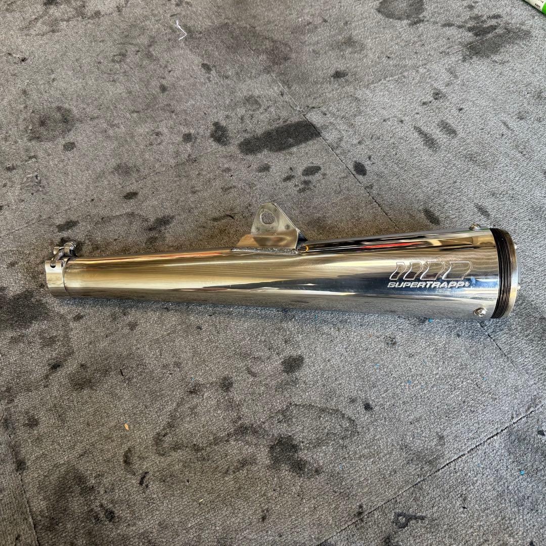 SR400 スーパートラップ フルエキマフラー