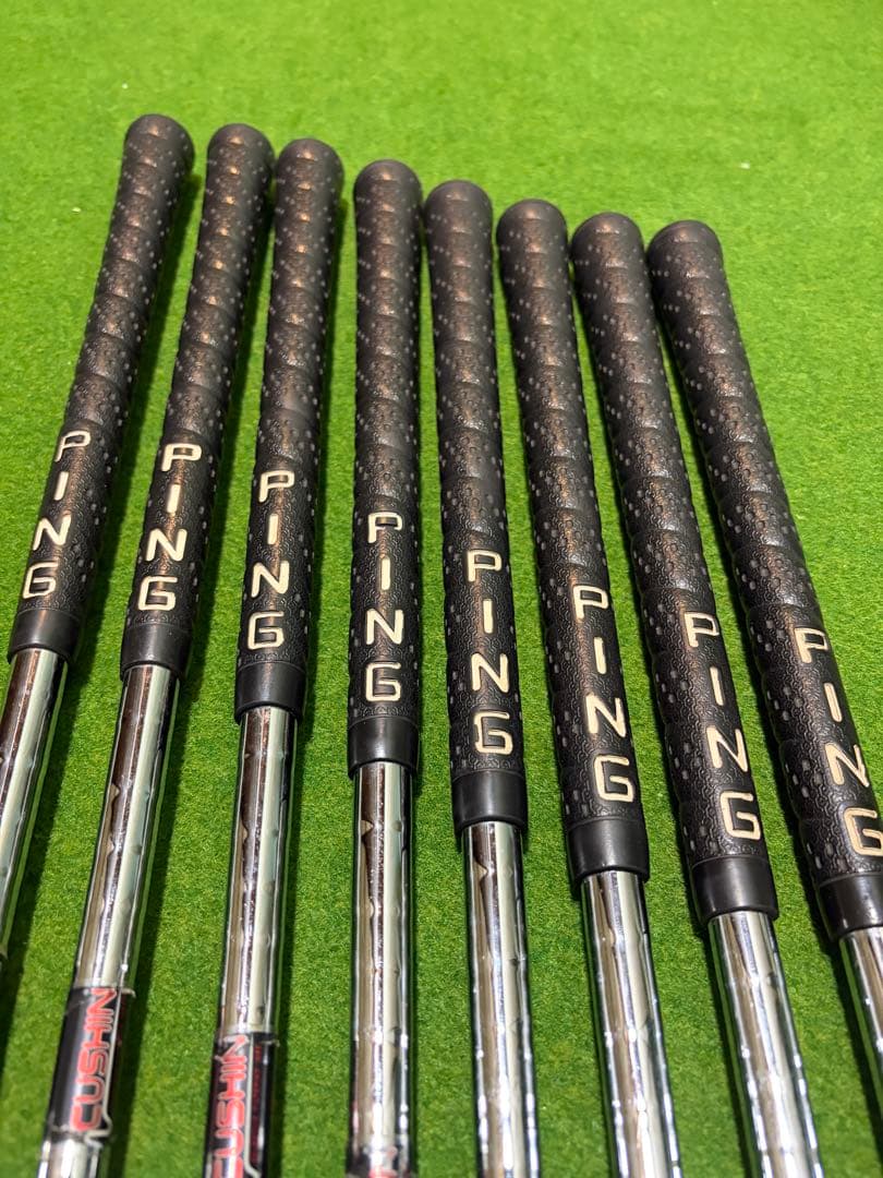 貴重8本♪PING ISI-S アイアン 3-W 赤目 CUSHIN JZ S