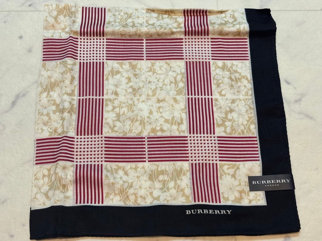 BURBERRY 大判　ハンカチ　 ５枚セット