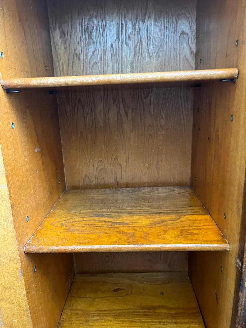 イギリス　アンティーク　サイドバイサイド　ライティングビューロー