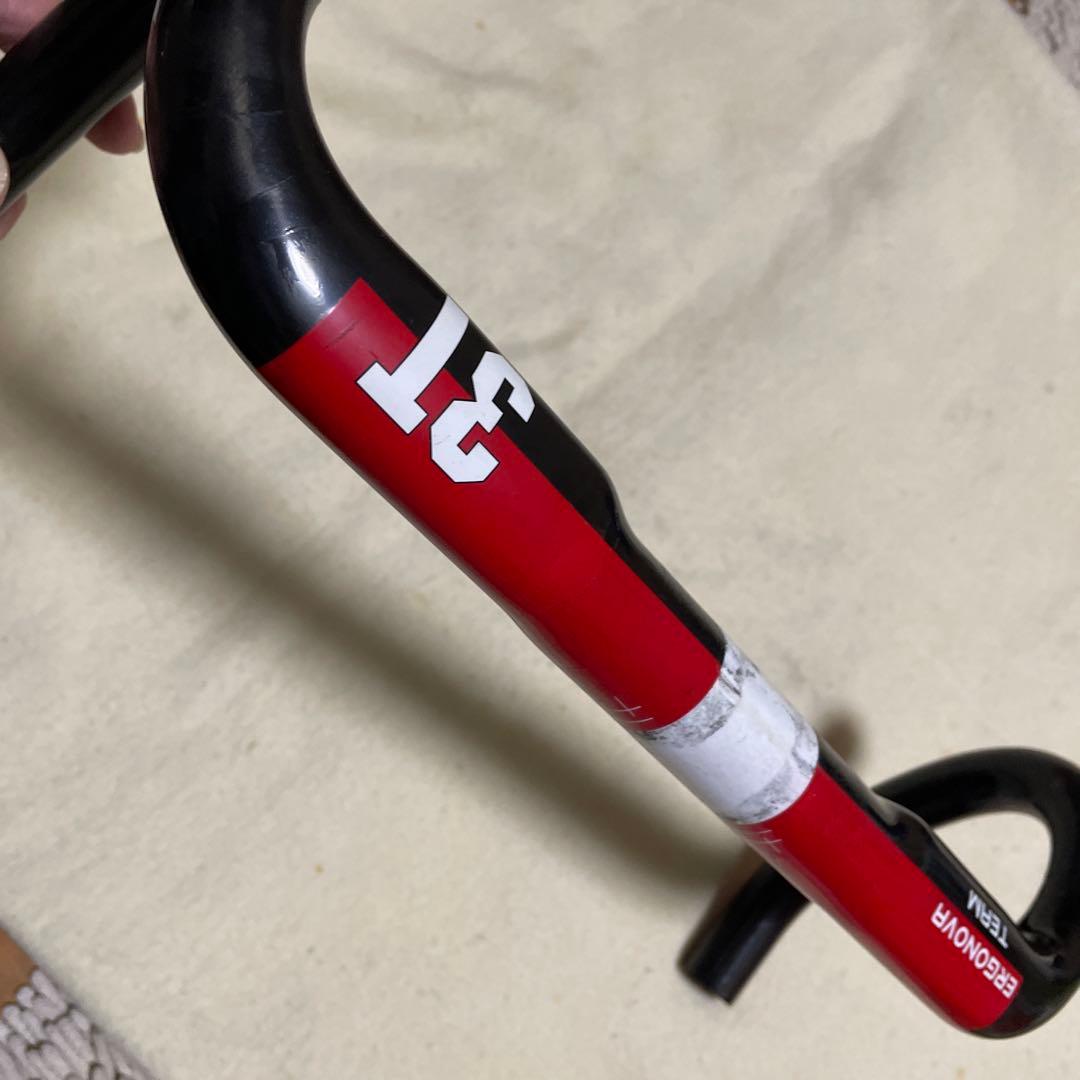 3T ERGONOVA ドロップハンドル 380 カーボン　軽量