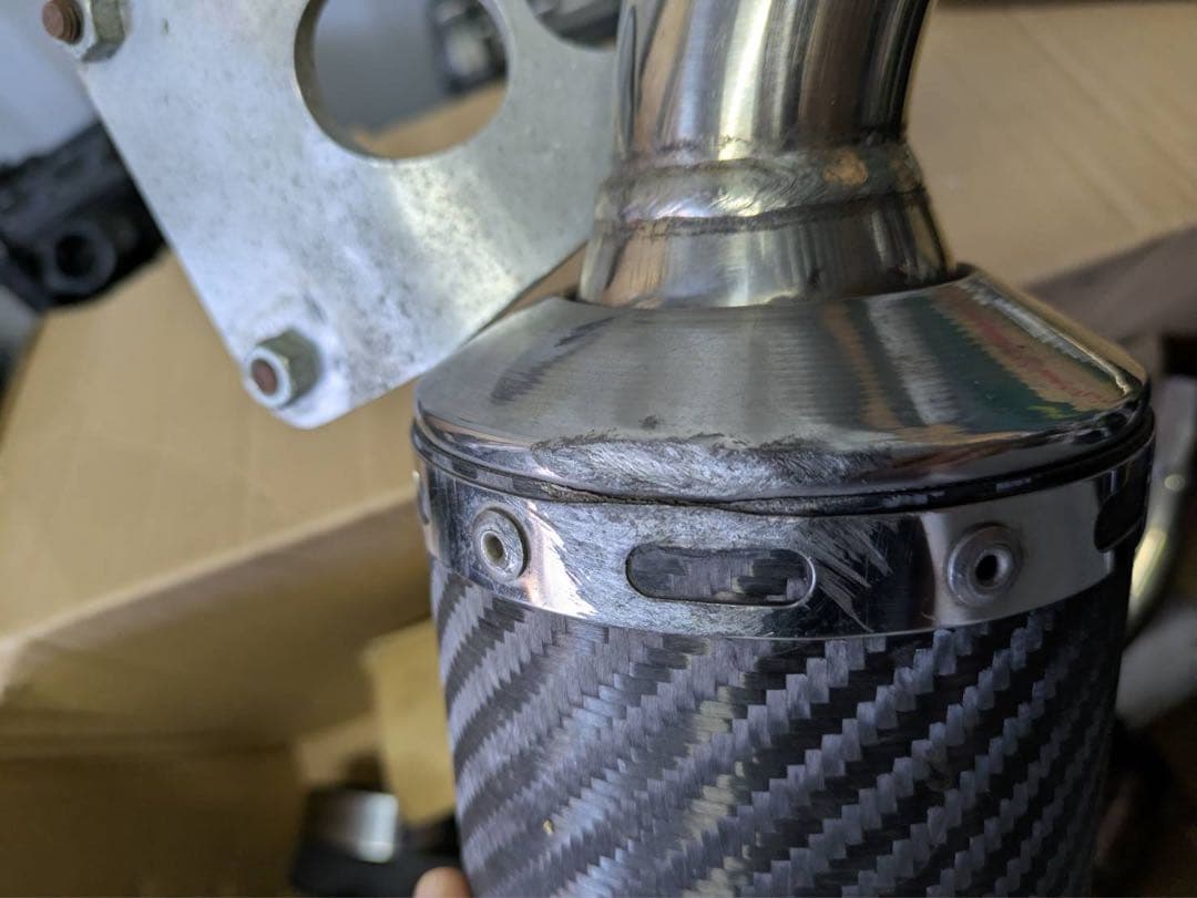 SUZUKI SV400 KENZ SPORTSマフラーSV400S VK53A