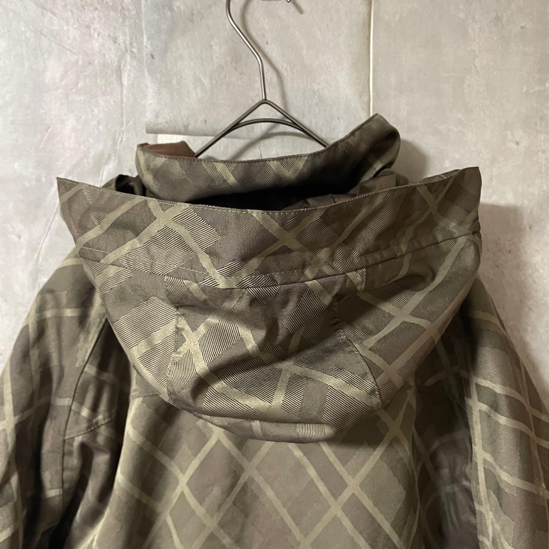 Burtonバートンスキーウェアスノーボードジャケットパーカーフード付きブラウン