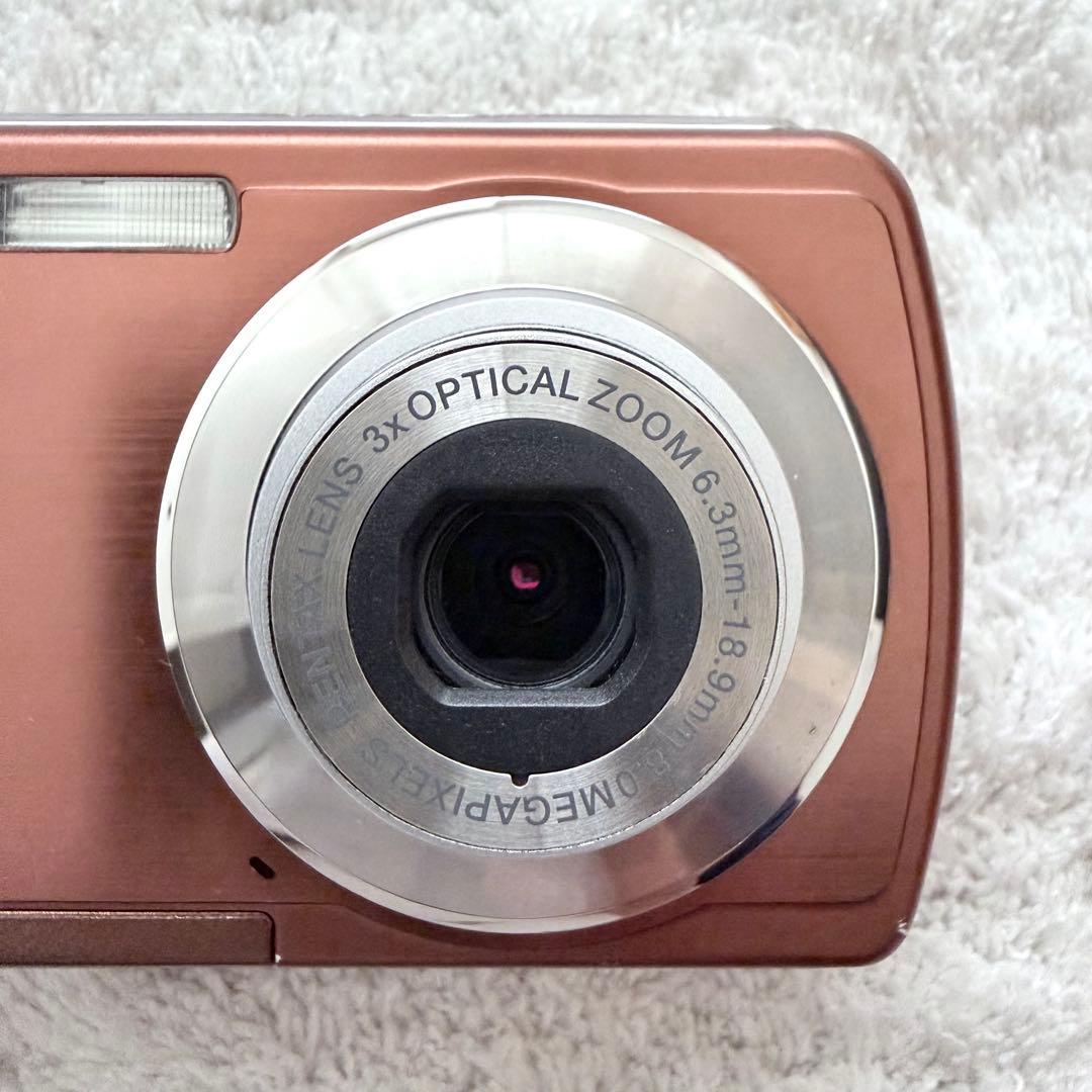 【動作品】PENTAX ペンタックス Optio M40 レトロコンデジ 茶色