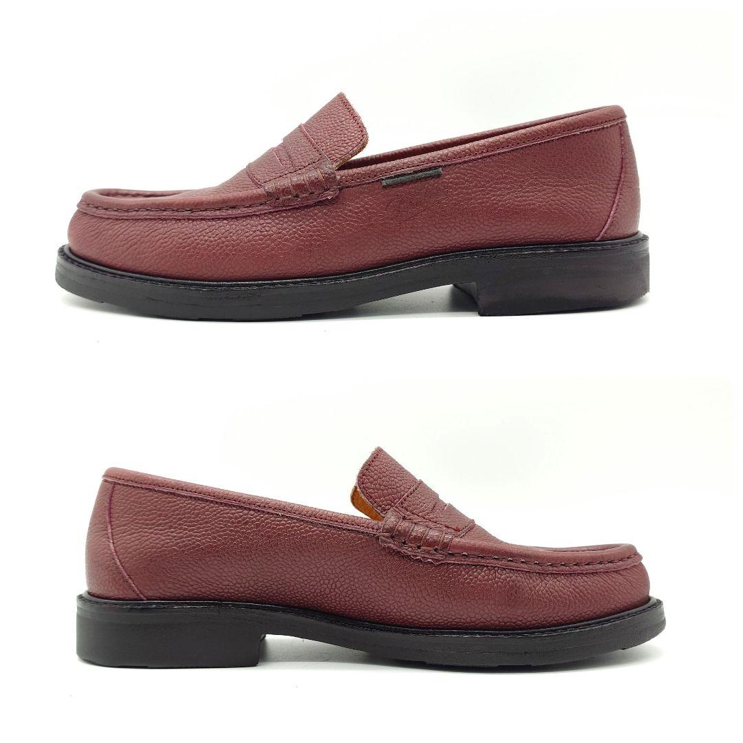 Paraboot パラブーツ シボ革レザー レディース ローファー 24cm相当