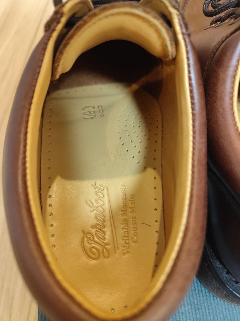 パラブーツ　ティエール　マロン　Paraboot Thiers UK6.0