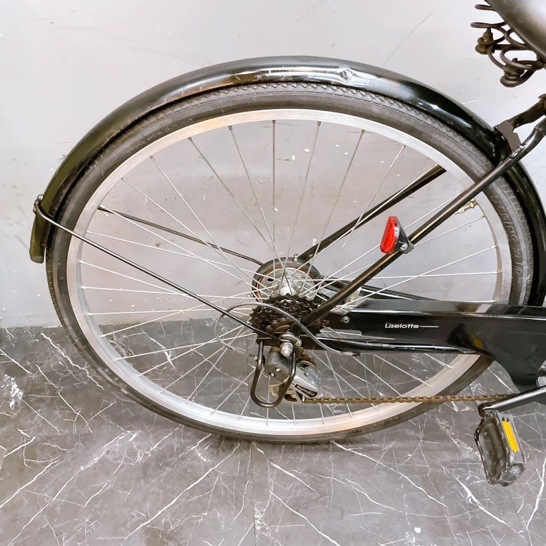 【906】《関西 引き取り》一般車 シティー車 Liselotte ブラック