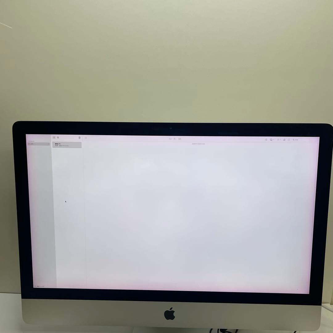 imac 2015 27インチ 5K i7 16GB SSD256GB