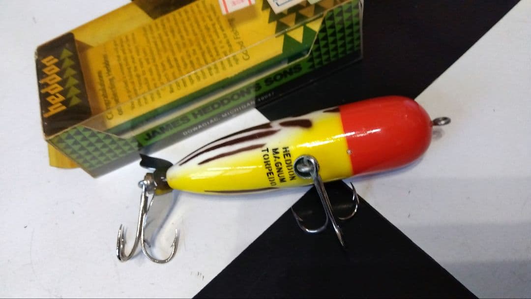 オールド Heddon MAGNUM TORPEDO SMBR未使用、未着水