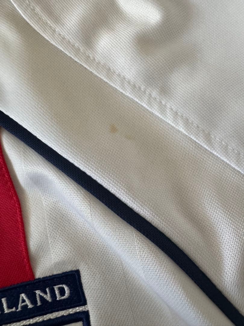 00s UMBRO England代表 ベッカム #7 長袖ユニフォーム