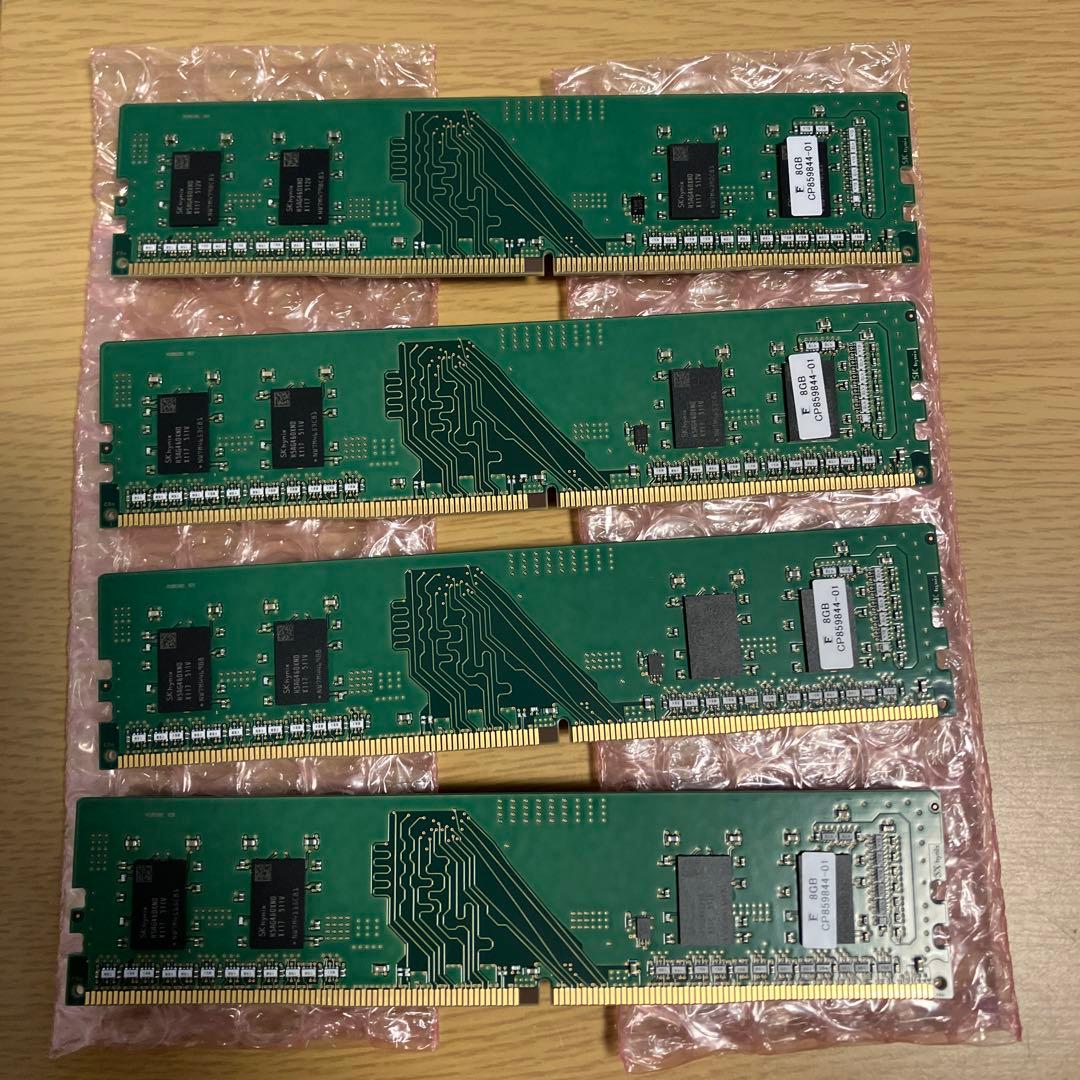 SK HYNIX 8GB 1Rx16 PC4-3200AA-UC0-13 メモリ