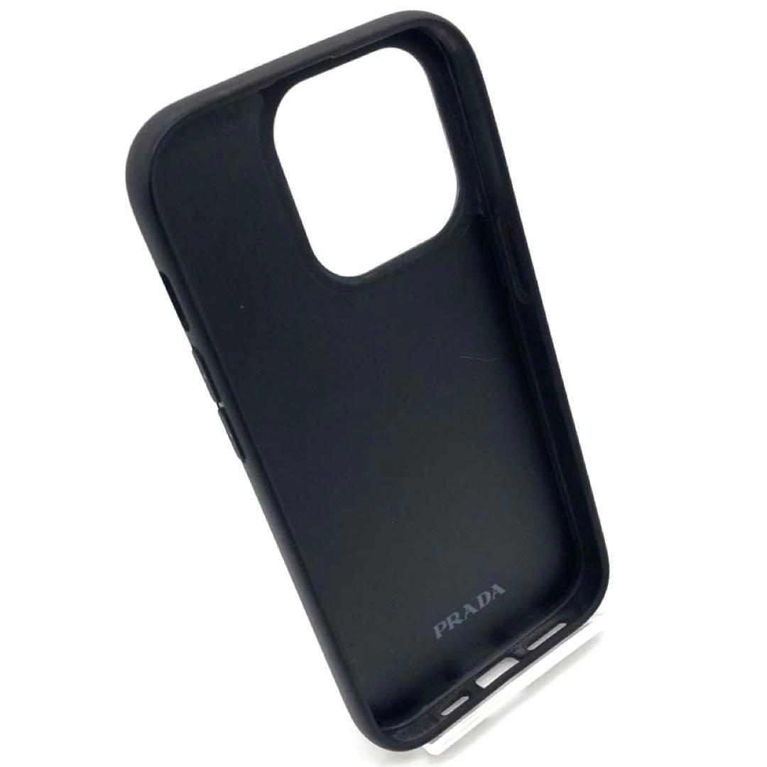 未使用✨プラダ レザー iPhone14 pro ケース ブラック