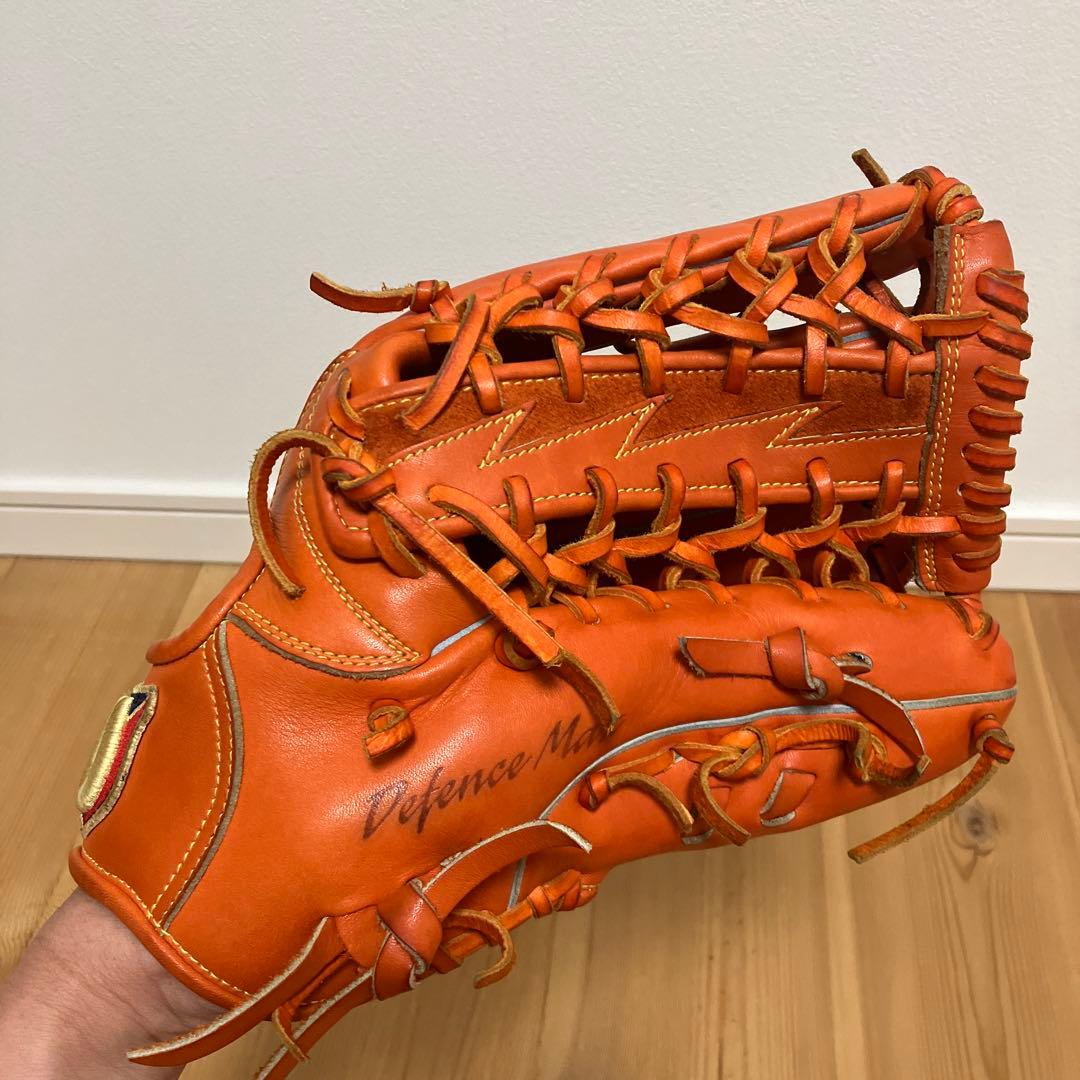 Wilson D-MAX 軟式グローブ オレンジ