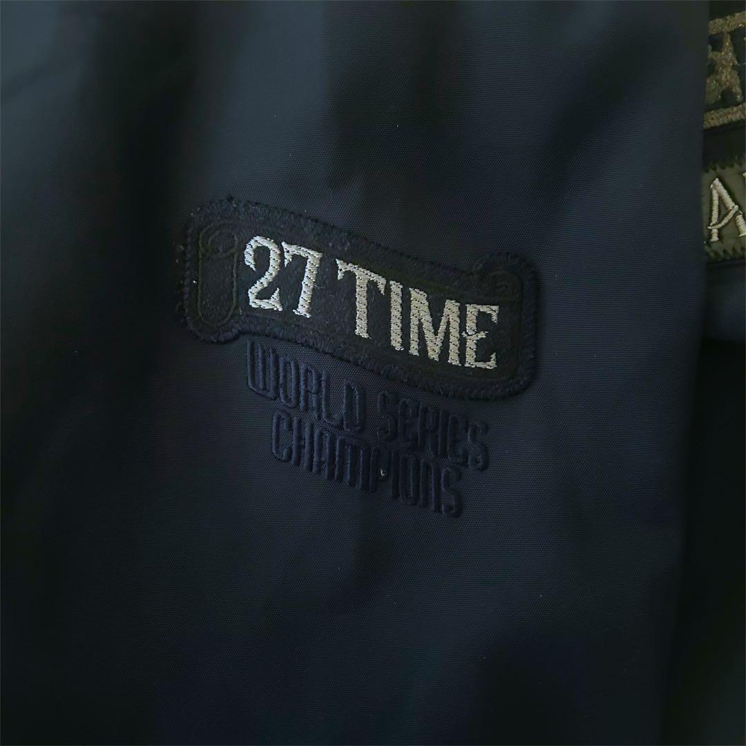 MLB ヤンキース コーチジャケット ネイビー L〜XL 韓国限定