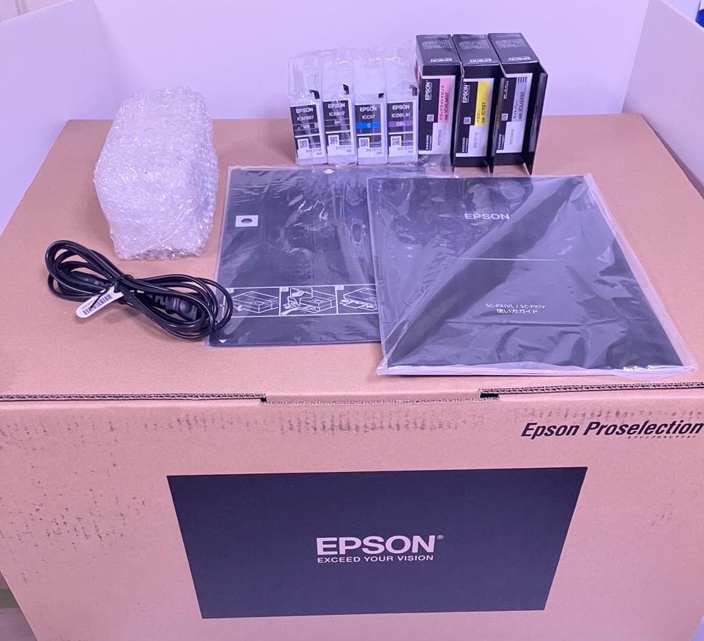 本日のみ限定価格♪ エプソン SC-PX1V 本体＋複数おまけ プリンター