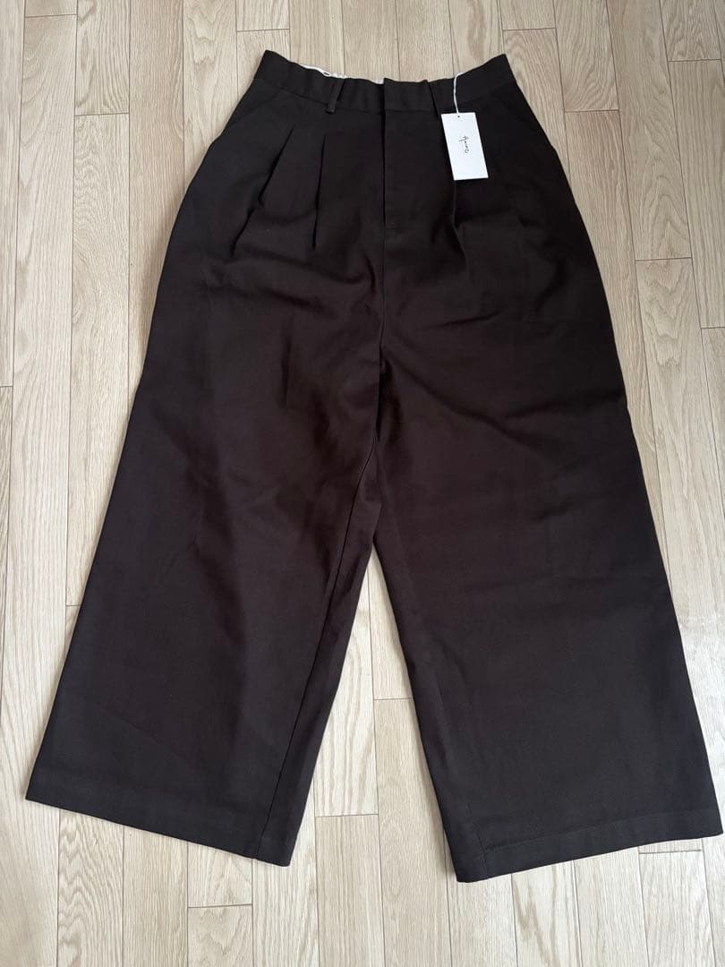 ★あいさん★【horme】ホルメ ルーズワイドイージーチノパンツ