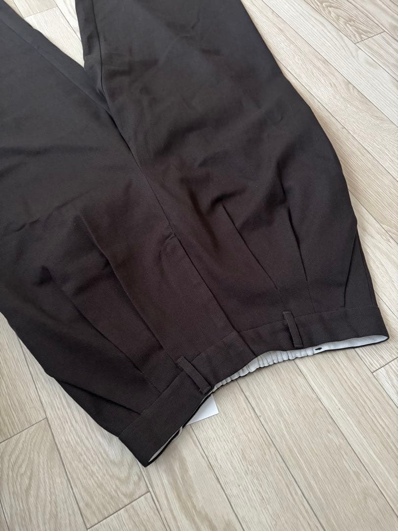 ★あいさん★【horme】ホルメ ルーズワイドイージーチノパンツ