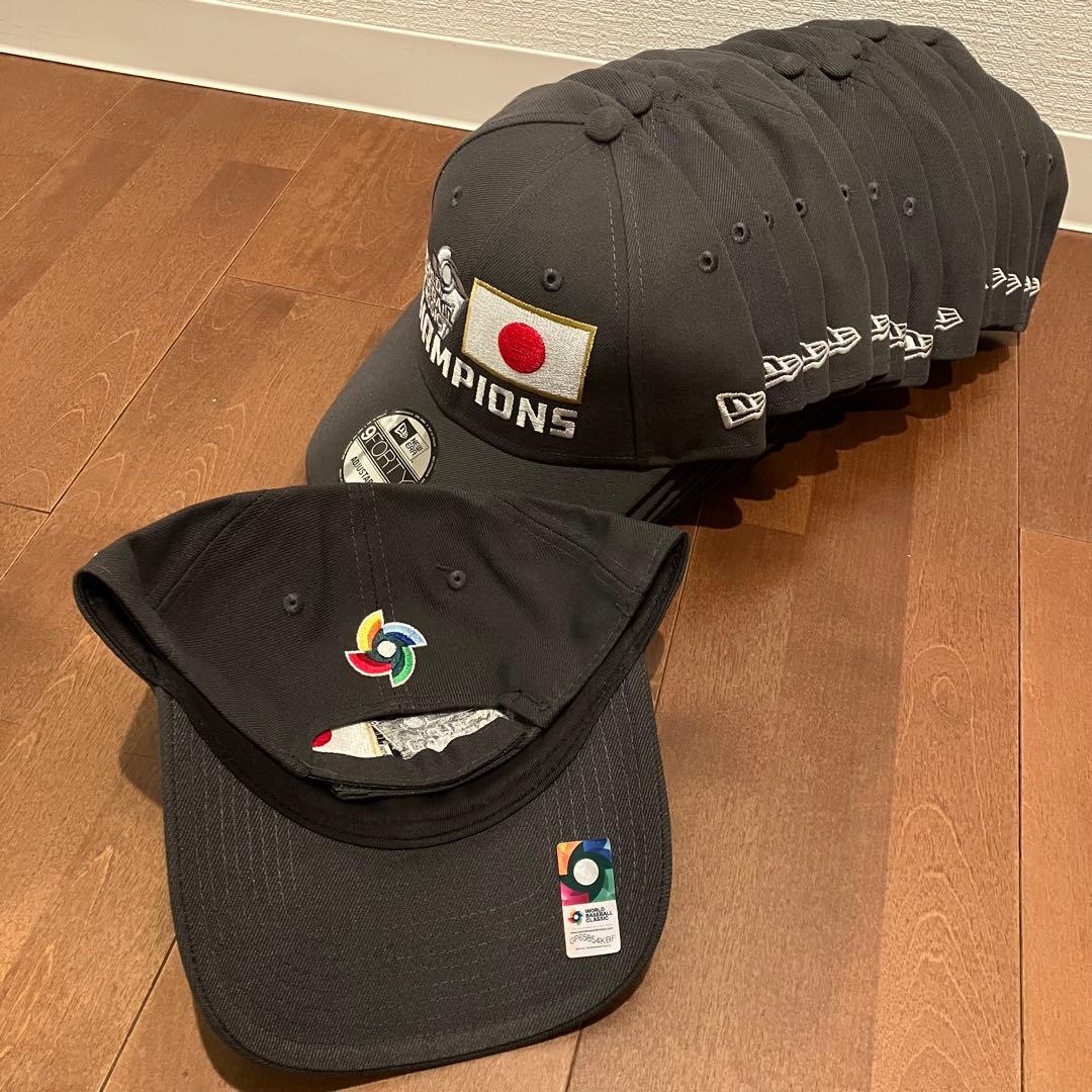WBC 2023 優勝記念キャップ 15個セット ニューエラ グレー 新品未使用