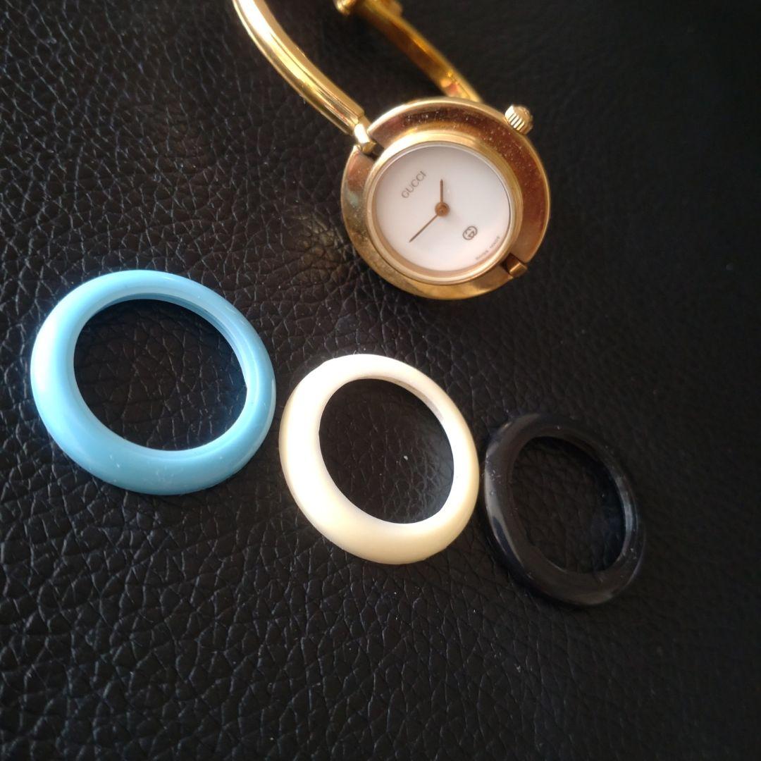 グッチ 11/12　レディース腕時計 チェンジベゼル ゴールド 　ジャンク