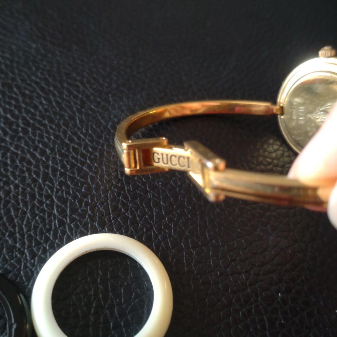 グッチ 11/12　レディース腕時計 チェンジベゼル ゴールド 　ジャンク