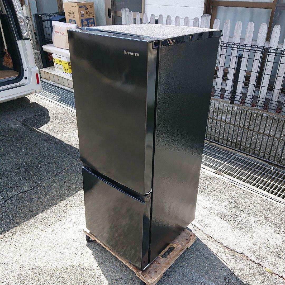 Hisense2021年製154L冷蔵庫 ブラック 送料/設置無料