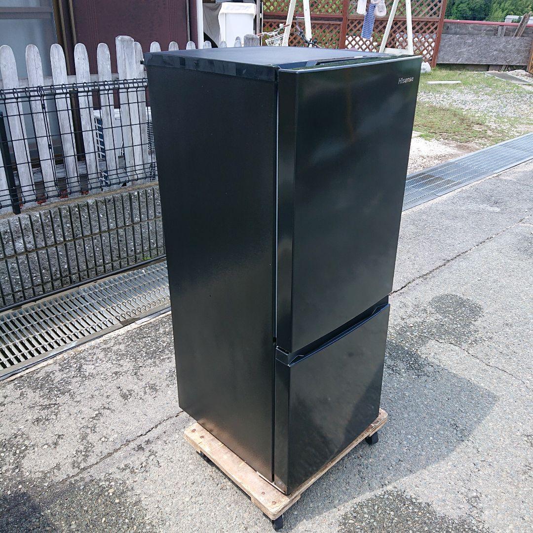 Hisense2021年製154L冷蔵庫 ブラック 送料/設置無料