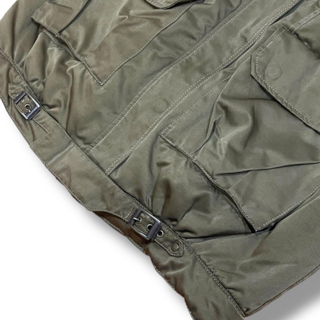 【がりっと】リアルファー ボア 極暖 モッズコート AVIREX