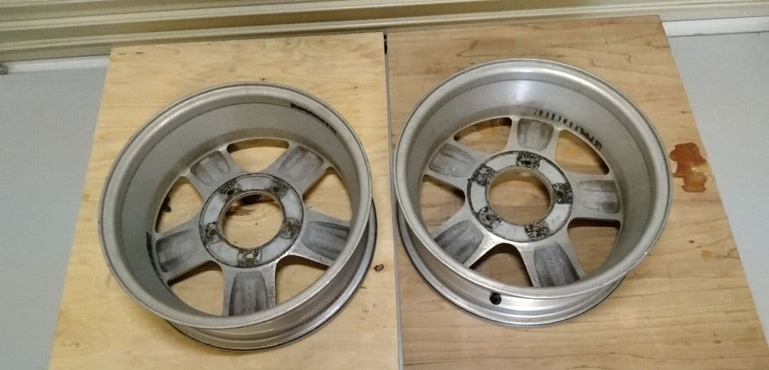 ジムニー　純正アルミホイール　①フロント