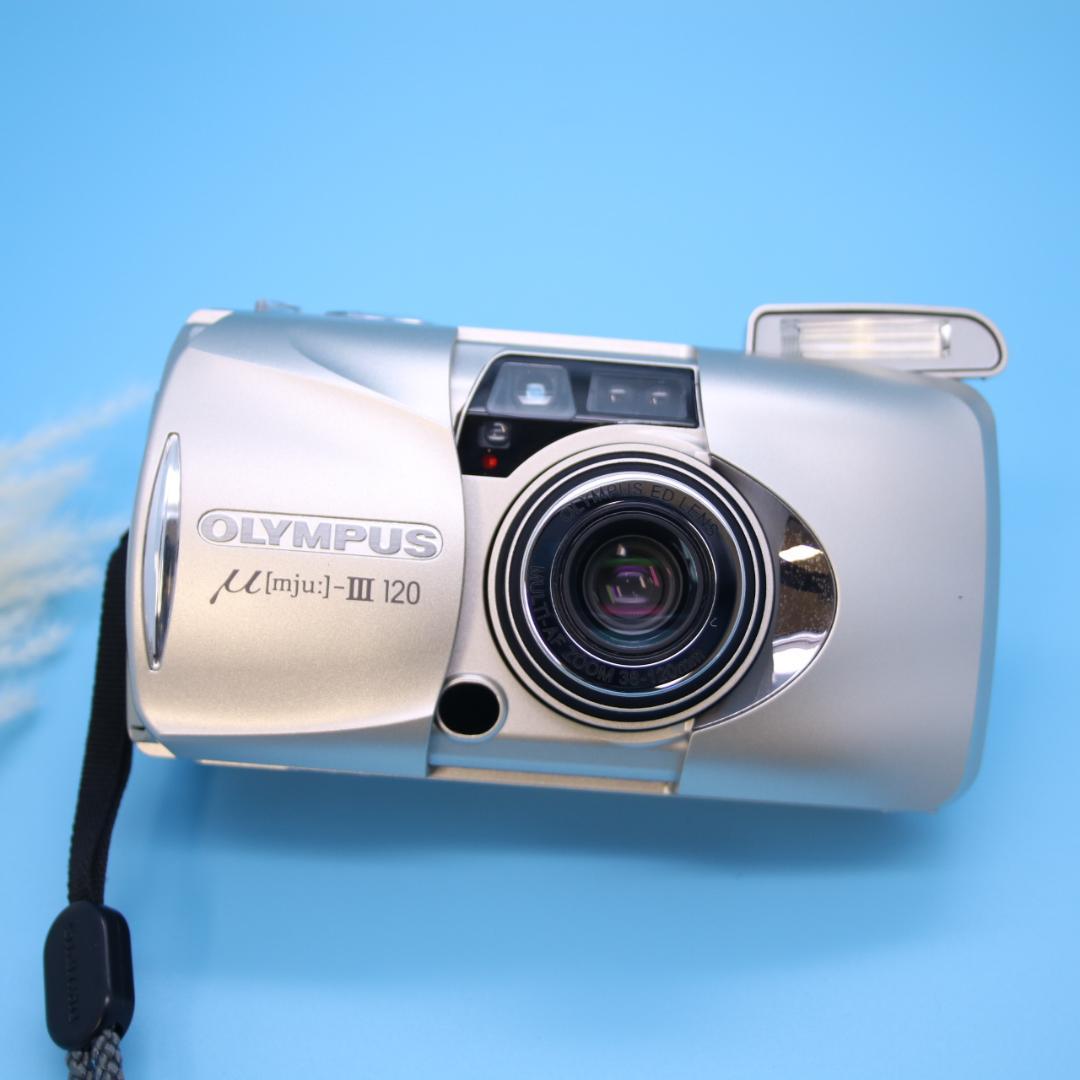 ❁美品❁OLYMPUS μ [mju:] -Ⅲ 120 フィルムカメラ 動作◎