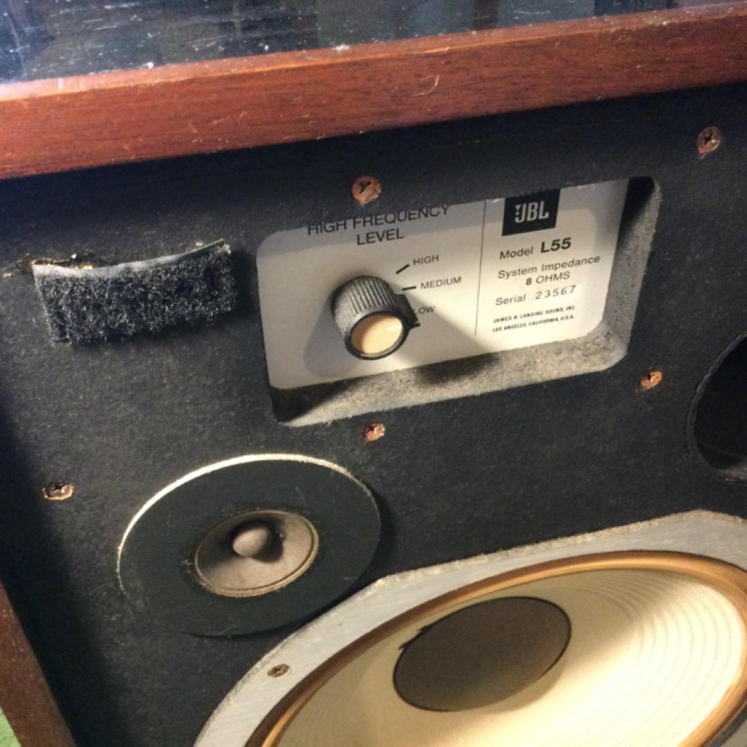 【動作品】JBL L55 lancer（ペア）定価1本　144000円　レア物