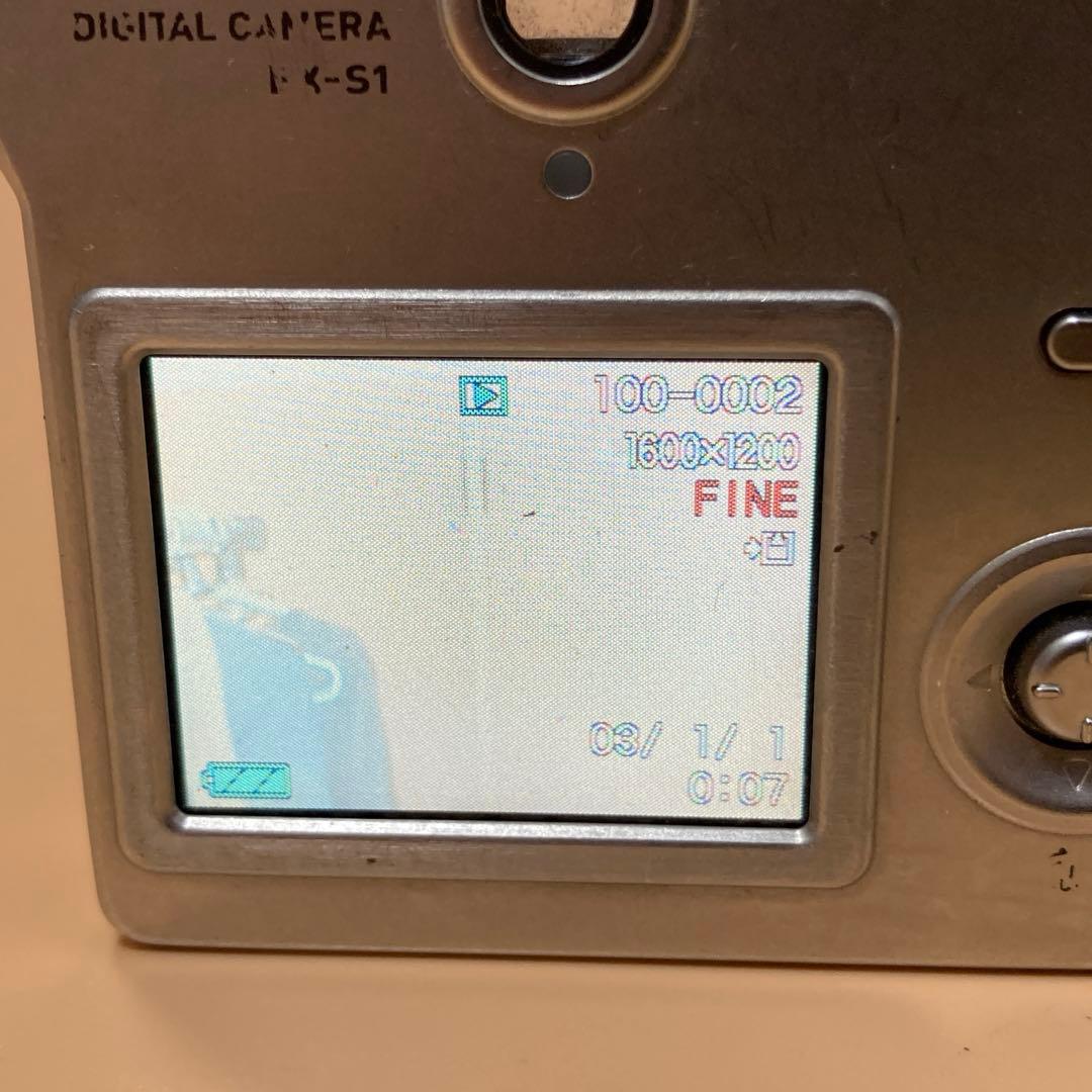 ★スマホ転送OK★CASIO EXILIM EX-S1 SDカード付き レトロ